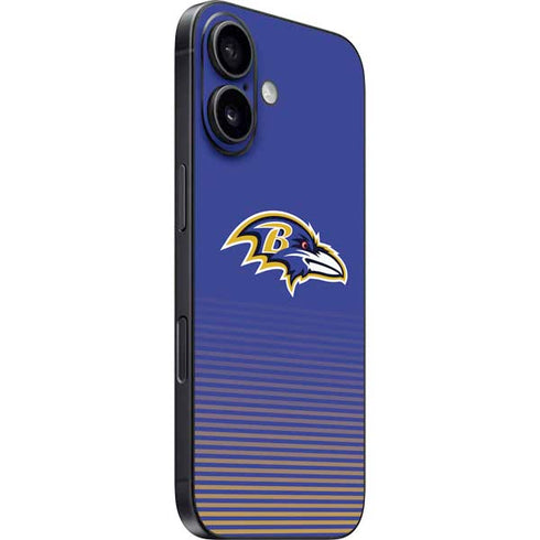 NFL Baltimore Ravens Breakaway iPhone 16 Plus Skin